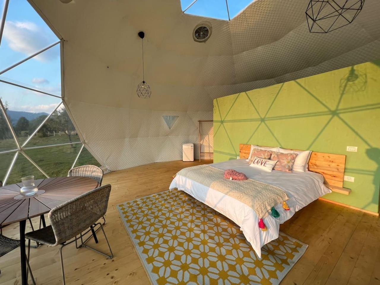 Hotel Tranquil Dome - Manta'S Retreat Glamping Cornereva Exteriér fotografie