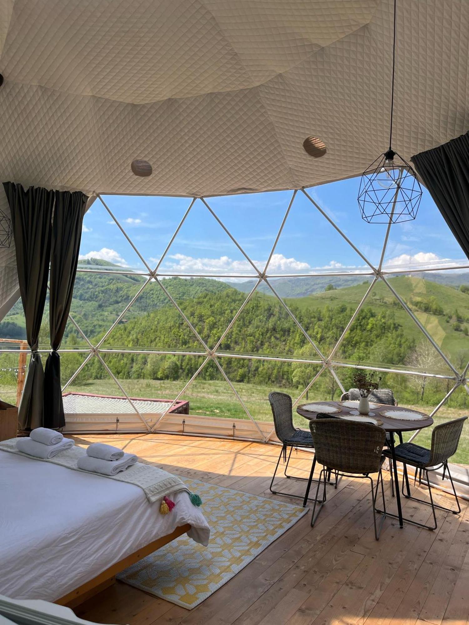 Hotel Tranquil Dome - Manta'S Retreat Glamping Cornereva Exteriér fotografie