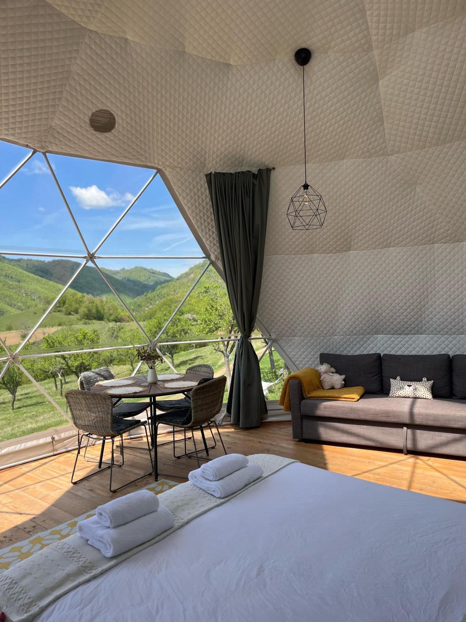 Hotel Tranquil Dome - Manta'S Retreat Glamping Cornereva Exteriér fotografie
